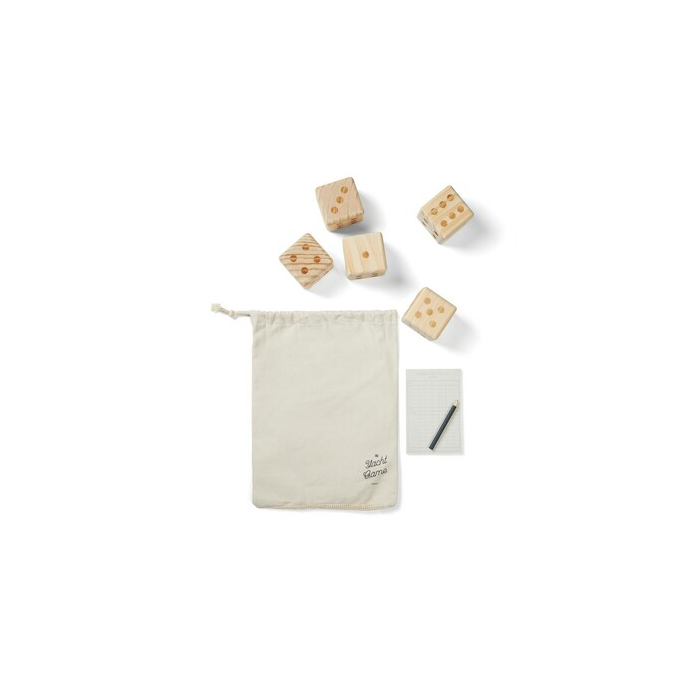 Gra planszowa kości VINGA brązowy