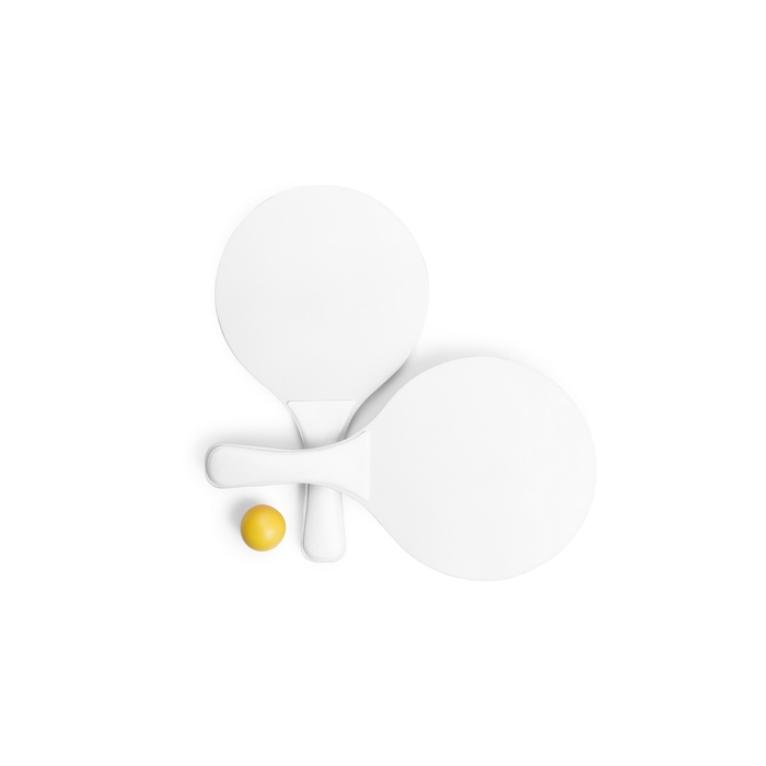 Gra plażowa, tenis biały