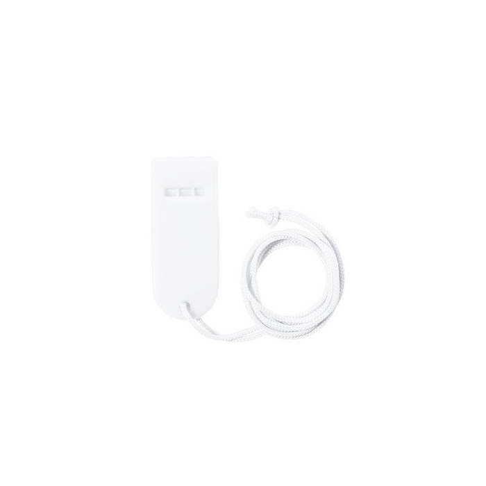 Gwizdek ze sznurkiem biały