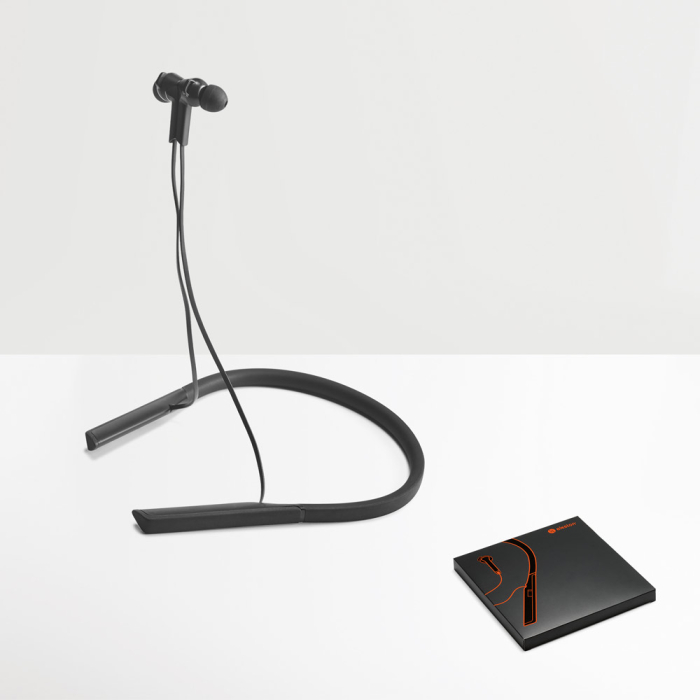 HEARKEEN. Słuchawki douszne z ABS i silikonu 90 mAh