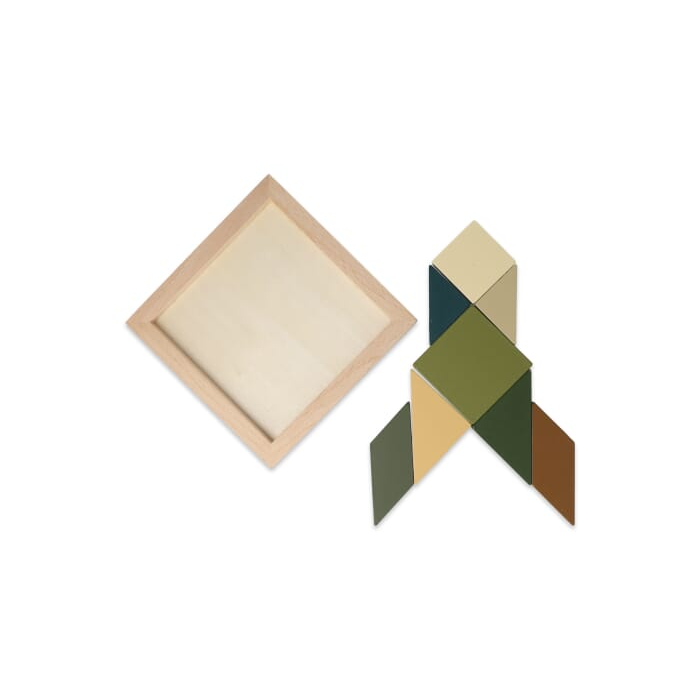 InSideOut Drewniana układanka Tangram think iq