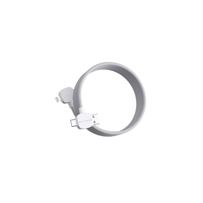 Kabel do ładowania i synchronizacji Urban Vitamin Stockton 65W biały