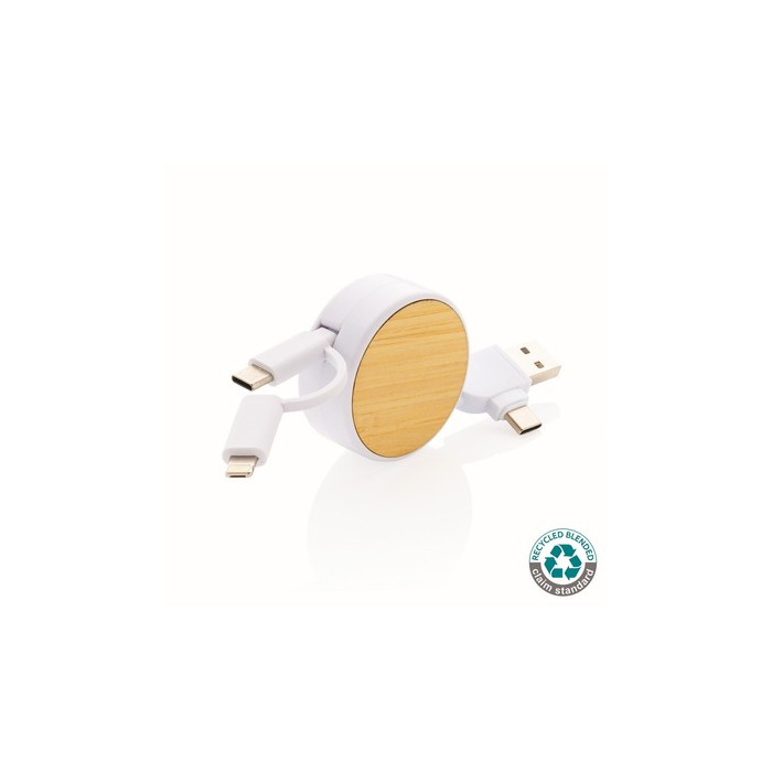 Kabel do ładowania Ontario biały