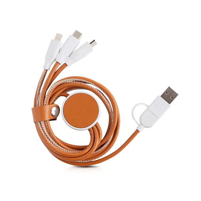 Kabelek 6 w 1 z recyklingu / Recycable