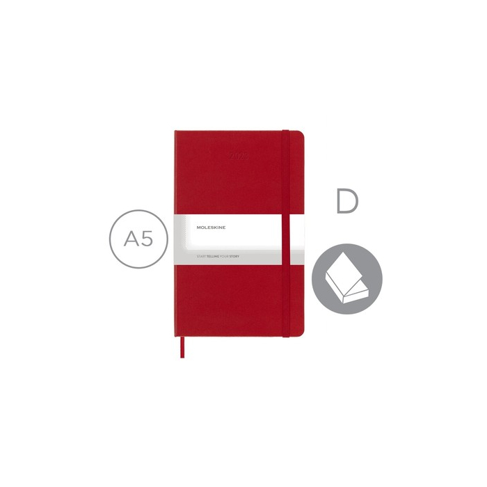 Kalendarz MOLESKINE czerwony