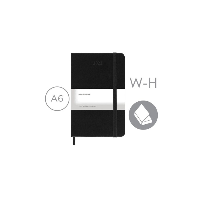 Kalendarz MOLESKINE czarny