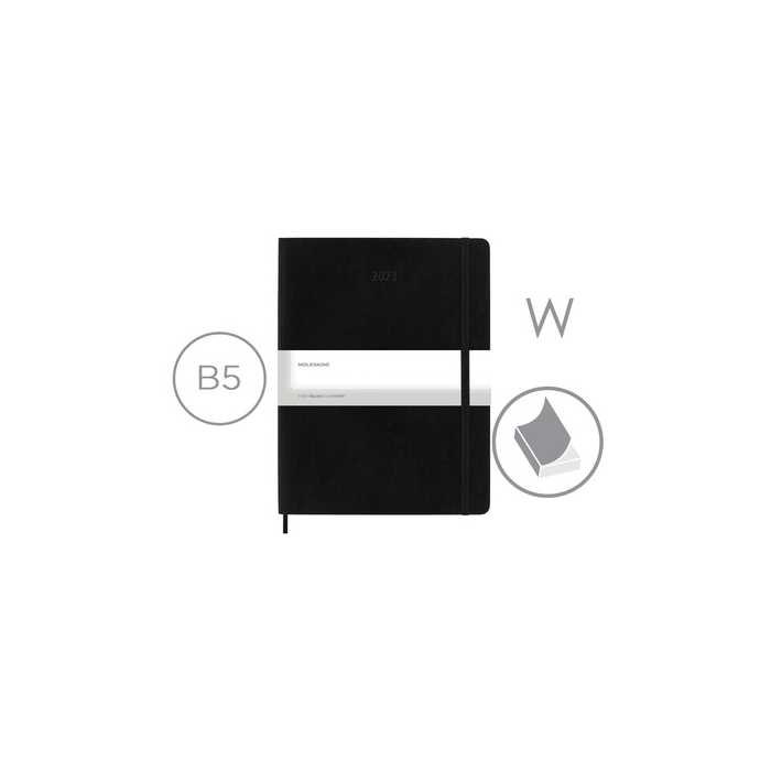 Kalendarz MOLESKINE czarny