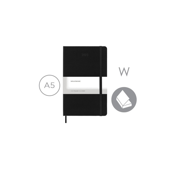 Kalendarz MOLESKINE czarny
