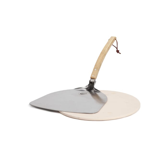 Kamień do pizzy Orrefors Hunting z łopatą do pizzy, drewniany