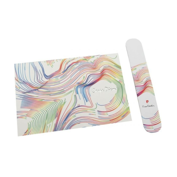 Kartka pocztowa z zakładką do książek LIBRO Pierre Cardin, biały