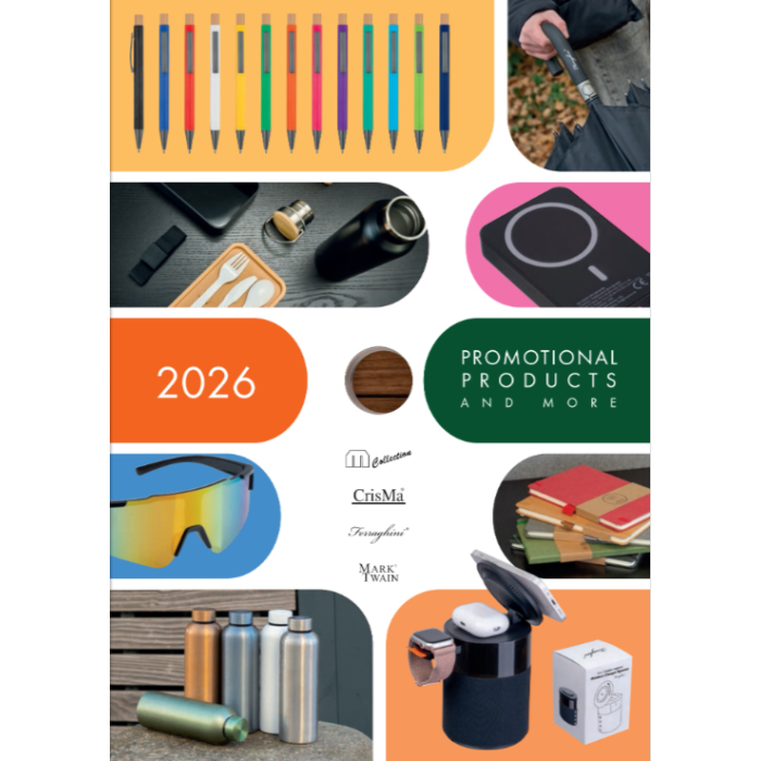 Katalog PROMOTIONAL PRODUCTS AND MORE 2026 (angielska wersja językowa), wielokolorowy