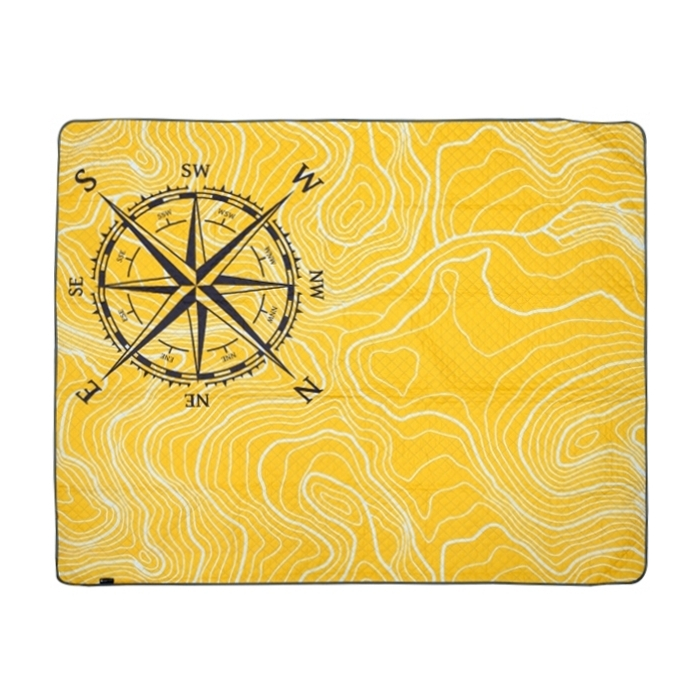 Koc piknikowy ALVERNIA Schwarzwolf, żółty