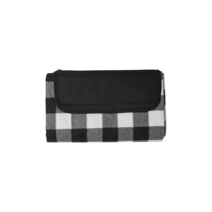 Koc piknikowy RPET czarny