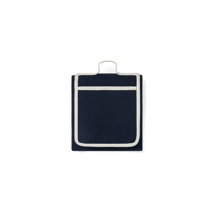 Koc piknikowy VINGA Volonne AWARE™, płótno z recyklingu niebieski