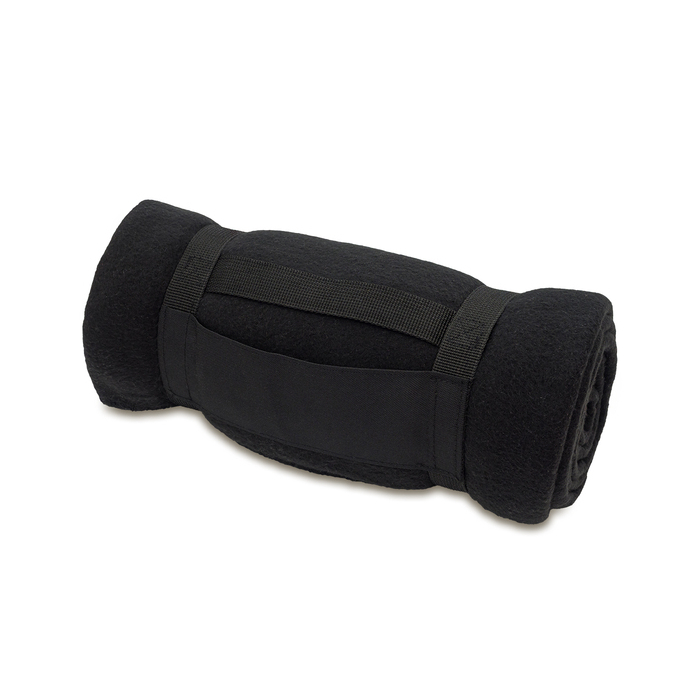 Koc polarowy Arosa, czarny