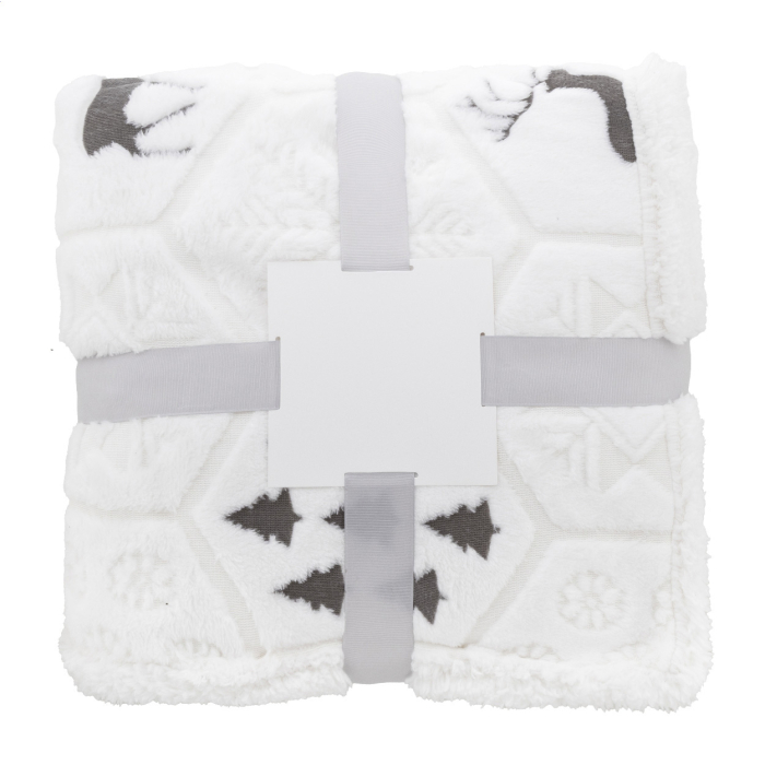 Koc świąteczny RPET