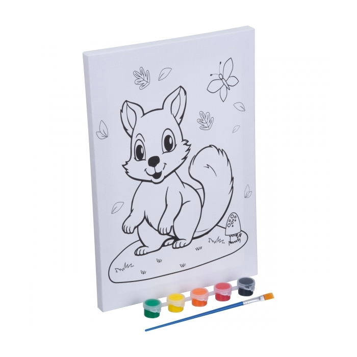 Kolorowanka na płótnie FLEETWOOD, biały