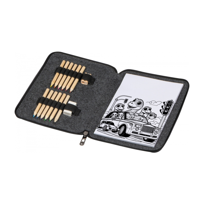 Kolorowanki, ciemnoszary