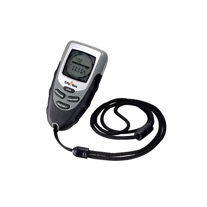 Kompas elektroniczny z zegarem i stoperem