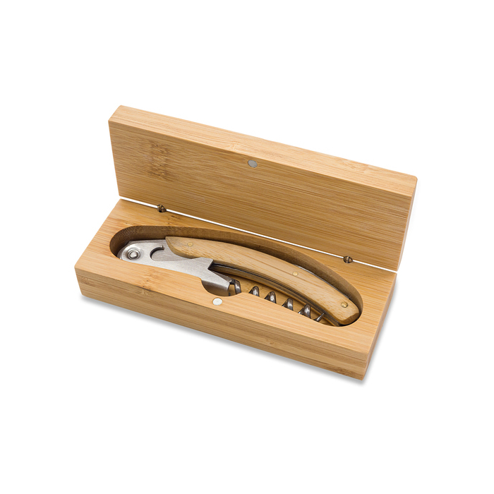 Korkociąg kelnerski Wine Pro, beżowy