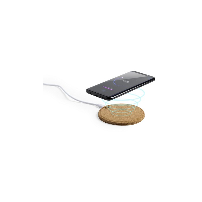 Korkowa ładowarka bezprzewodowa 5W neutralny