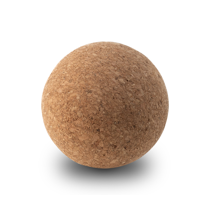 Korkowa piłeczka do masażu, brązowy