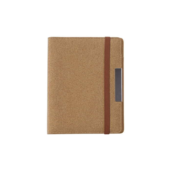 Korkowa teczka konferencyjna ok. A5 z notatnikiem neutralny