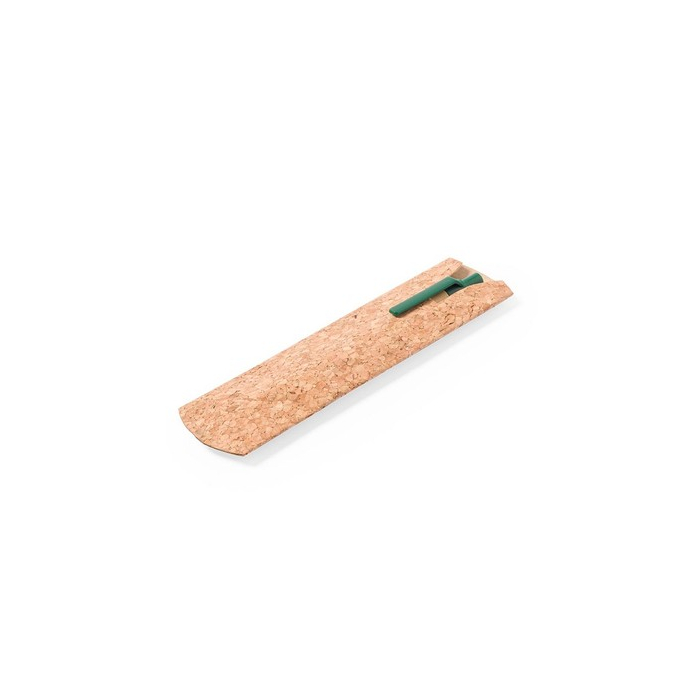Korkowe etui na artykuły piśmienne jasnobrązowy