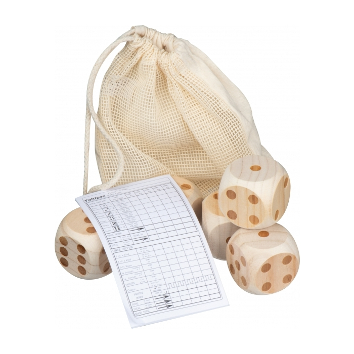 Kości do gry XXL LAS VEGAS, beżowy