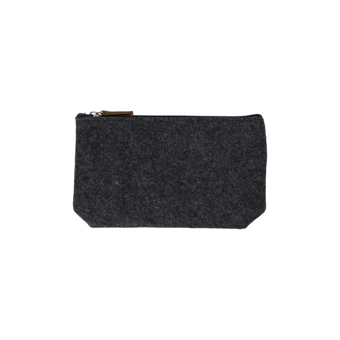 Kosmetyczka z filcu RPET grafitowy