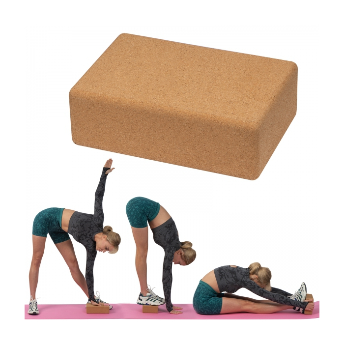 Kostka do jogi, beżowy