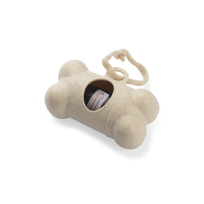 Kostka z woreczkami dla zwierząt INU beżowy (naturalny)