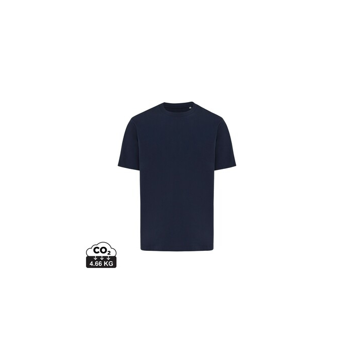Koszulka Iqoniq Nikko, bawełna z recyklingu granatowy