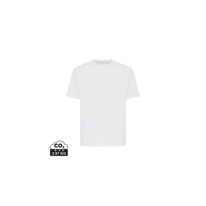 Koszulka Iqoniq Nikko, bawełna z recyklingu biały