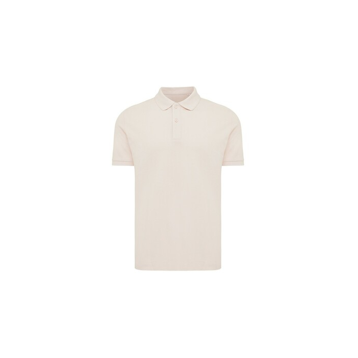 Koszulka polo z bawełny z recyklingu Iqoniq Yosemite różowy