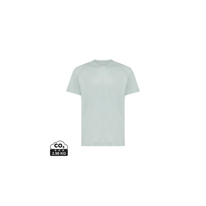 Koszulka sportowa Iqoniq Tikal, poliester z recyklingu iceberg green