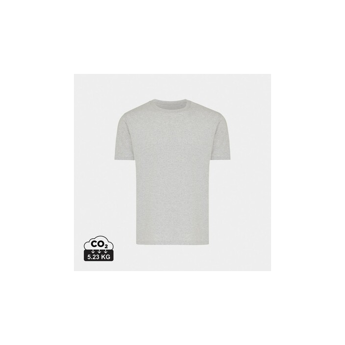 Koszulka z bawełny z recyklingu Iqoniq Brett szary