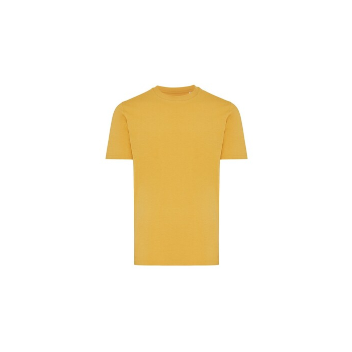 Koszulka z bawełny z recyklingu Iqoniq Brett żółty