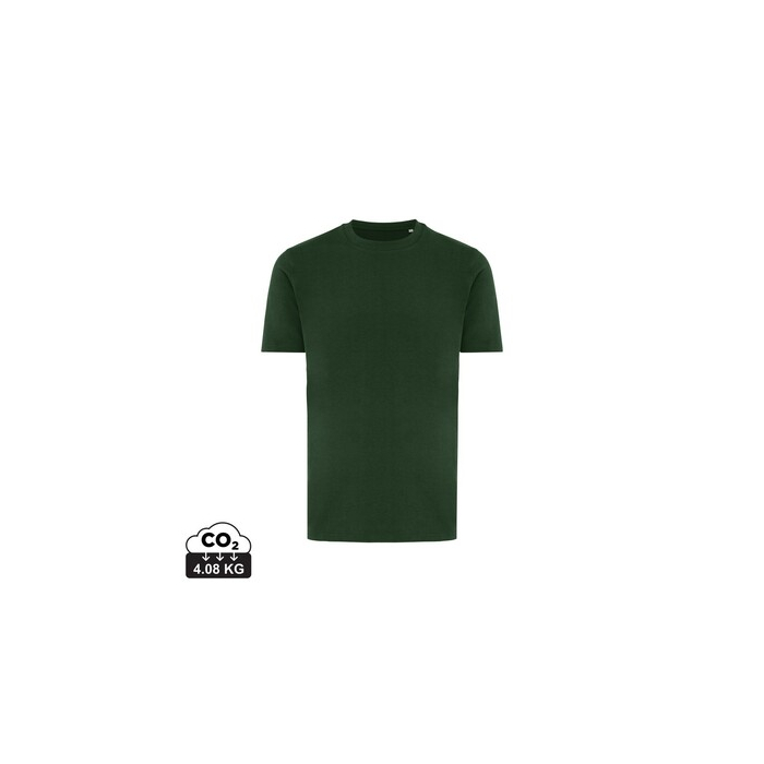 Koszulka z bawełny z recyklingu Iqoniq Brett zielony