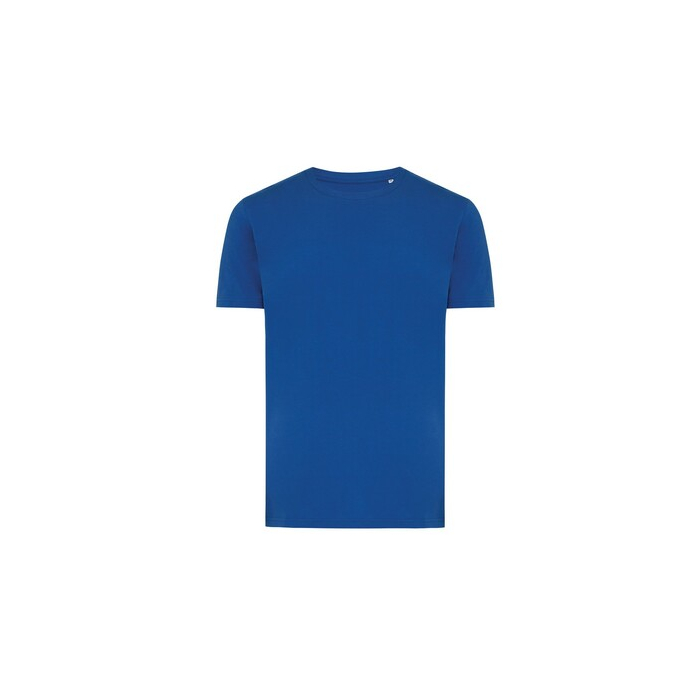 Koszulka z bawełny z recyklingu Iqoniq Brett niebieski