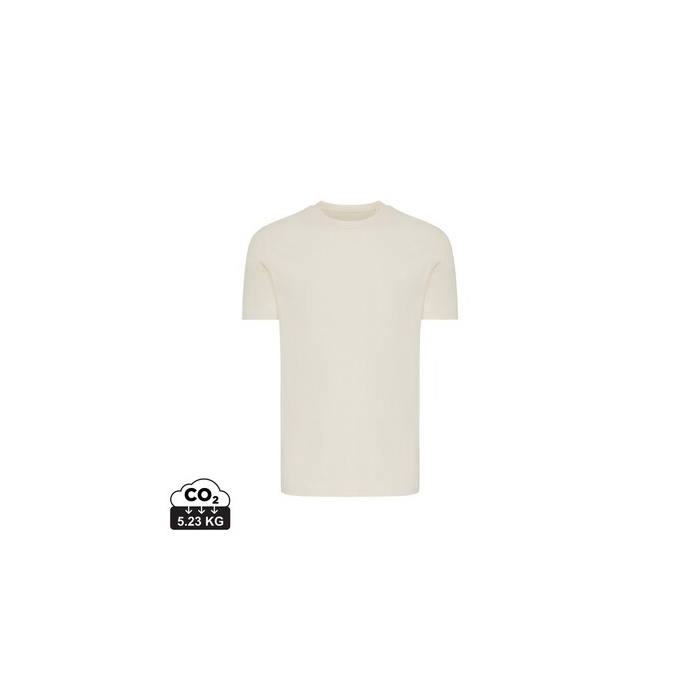 Koszulka z bawełny z recyklingu Iqoniq Brett naturalny
