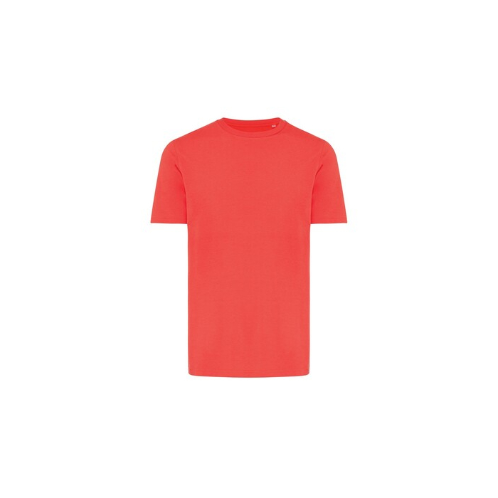 Koszulka z bawełny z recyklingu Iqoniq Brett czerwony