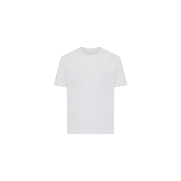 Koszulka z bawełny z recyklingu Iqoniq Teide biały