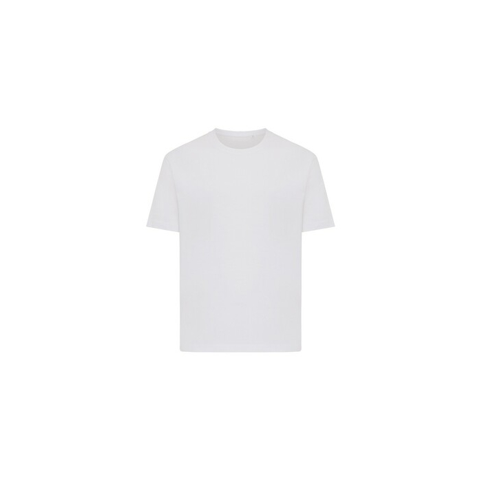 Koszulka z bawełny z recyklingu Iqoniq Teide biały