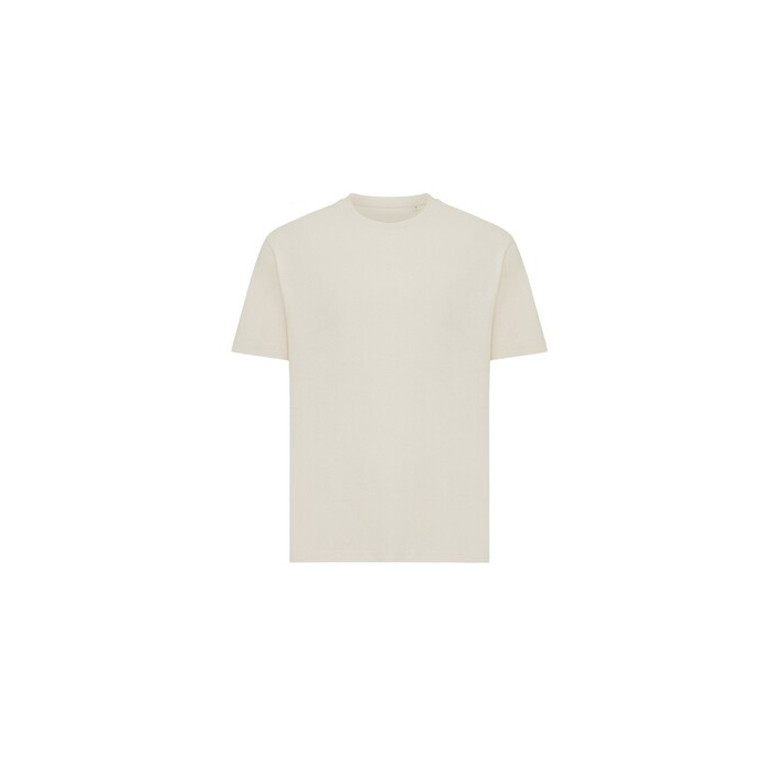 Koszulka z bawełny z recyklingu Iqoniq Teide neutralny