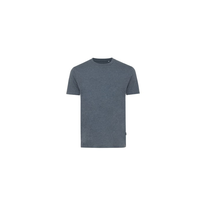 Koszulka z niebarwionej bawełny z recyklingu Iqoniq Manuel niebieski