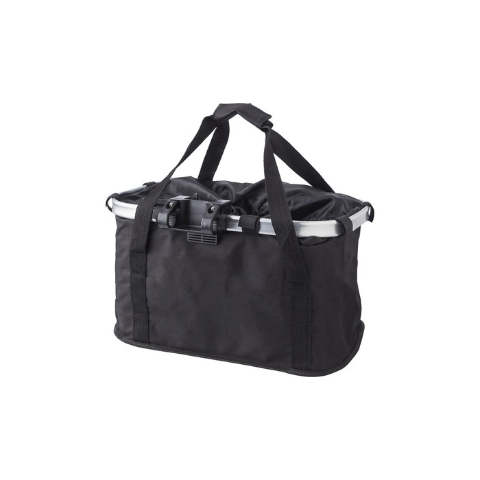 Koszyk rowerowy czarny