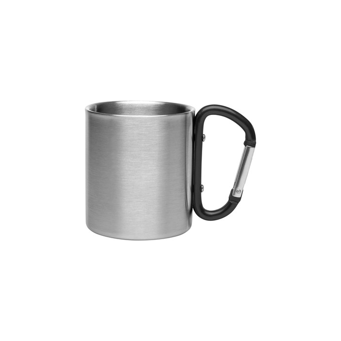 Kubek 210 ml z karabińczykiem | Easton czarny