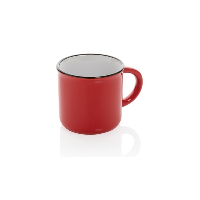 Kubek 280 ml Vintage czerwony