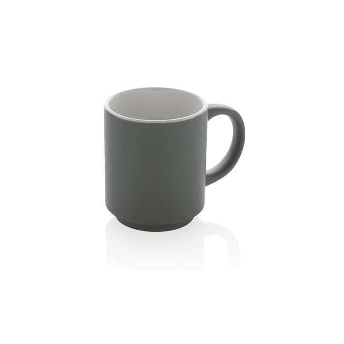 Kubek ceramiczny 180 ml grey